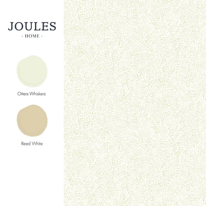 Joules Willow Leaf Neutral Wallpaper