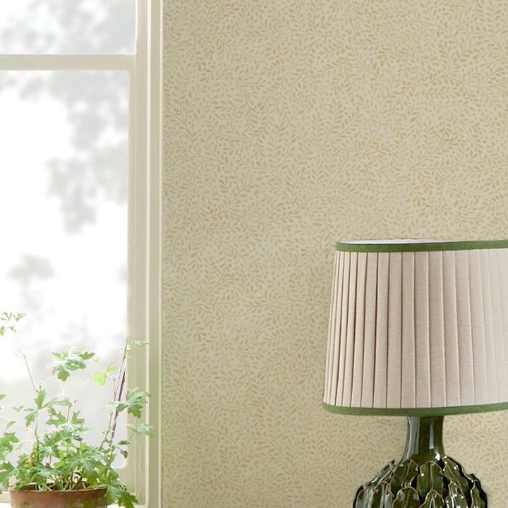Joules Willow Leaf Neutral Wallpaper