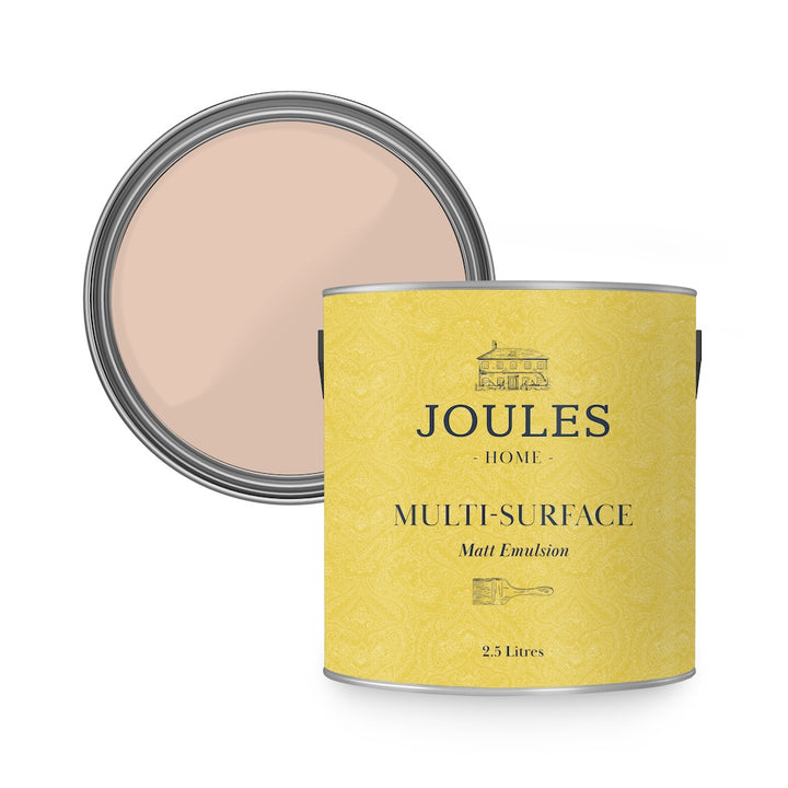 Joules Hadleigh Pink Multi Surface Matt Paint 2.5L