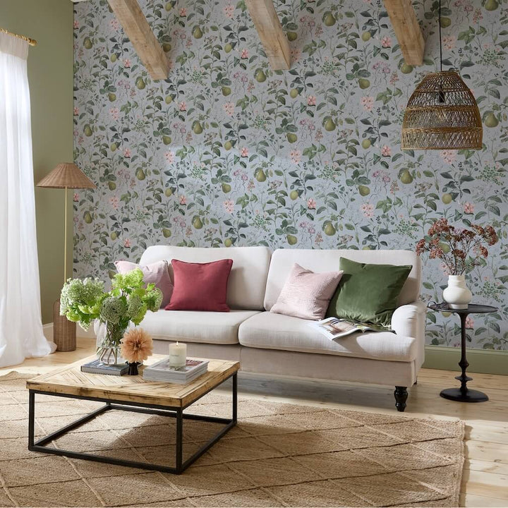 Superfresco Easy Ophelia Duck Egg Wallpaper
