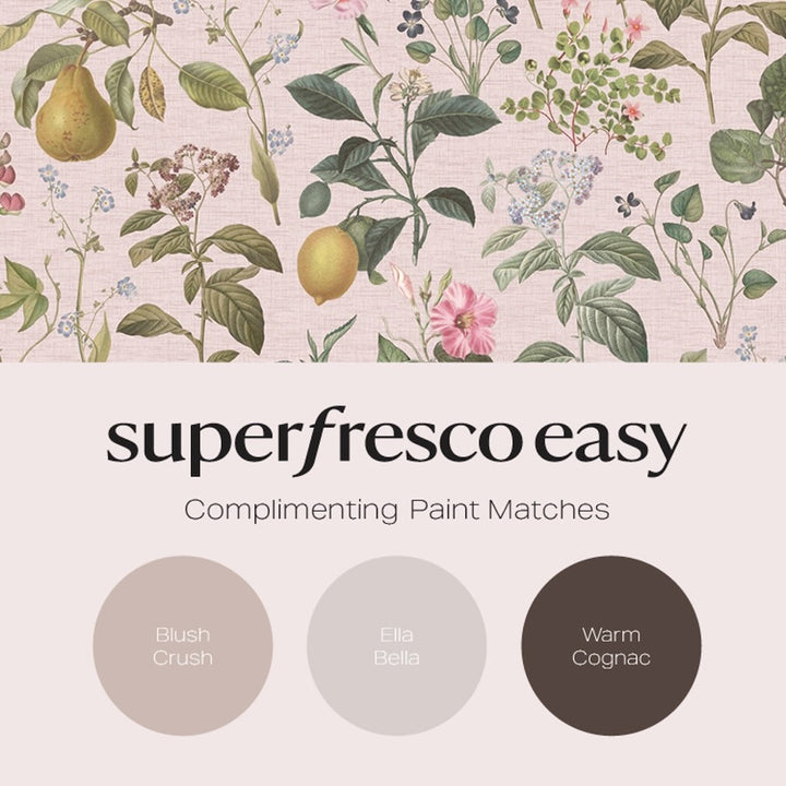 Superfresco Easy Ophelia Pink Wallpaper