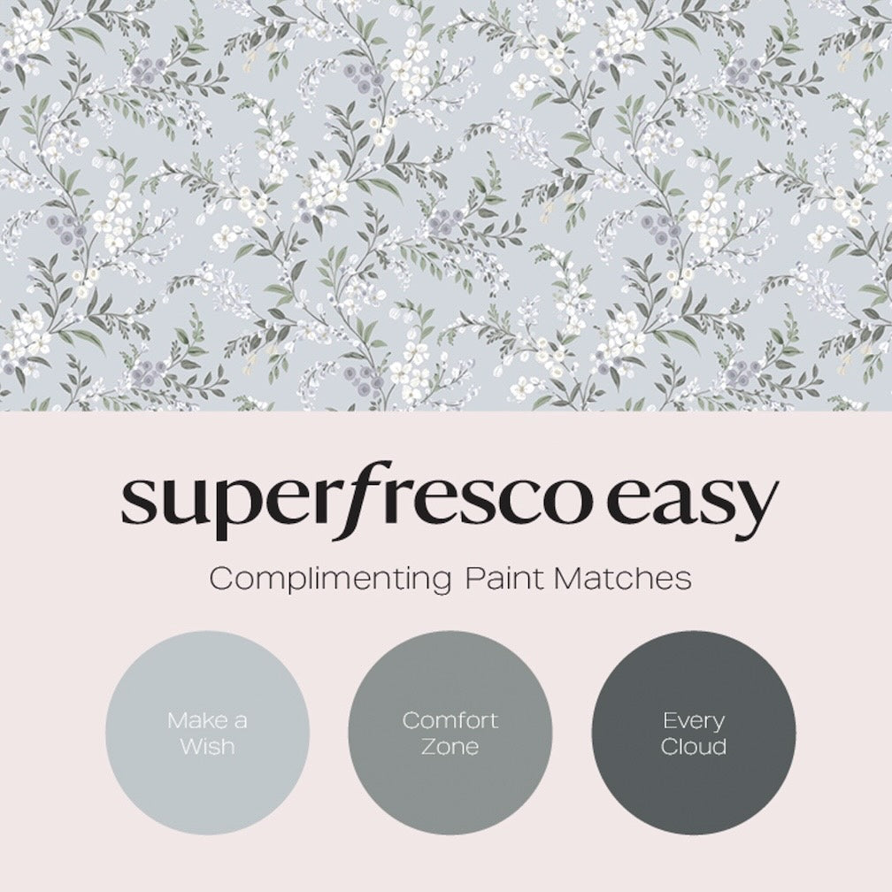 Superfresco Easy Clara Blue Wallpaper