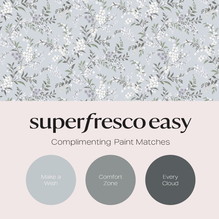 Superfresco Easy Clara Blue Wallpaper