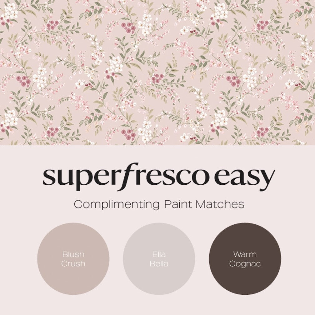 Superfresco Easy Clara Pink Wallpaper