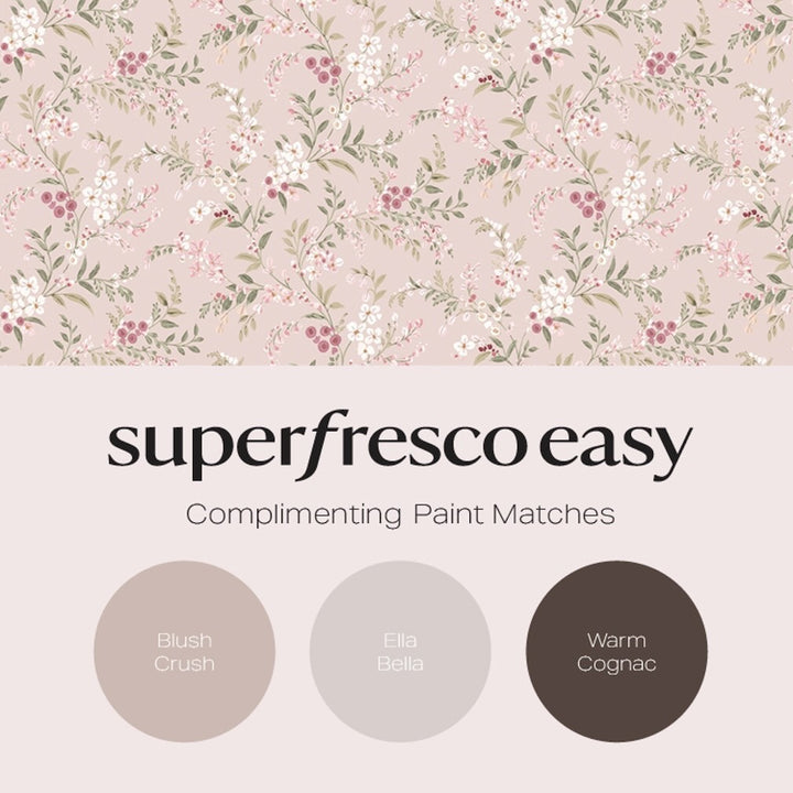Superfresco Easy Clara Pink Wallpaper