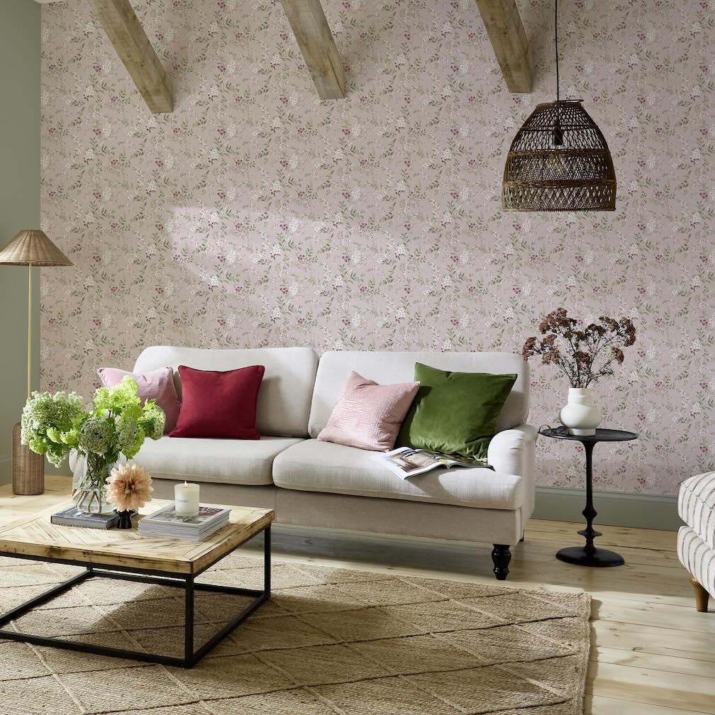 Superfresco Easy Clara Pink Wallpaper