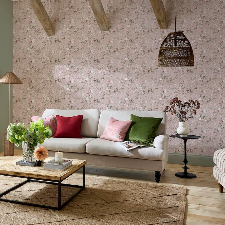 Superfresco Easy Clara Pink Wallpaper