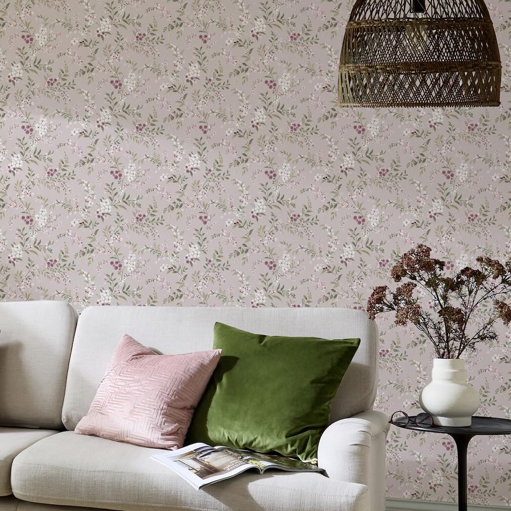 Superfresco Easy Clara Pink Wallpaper