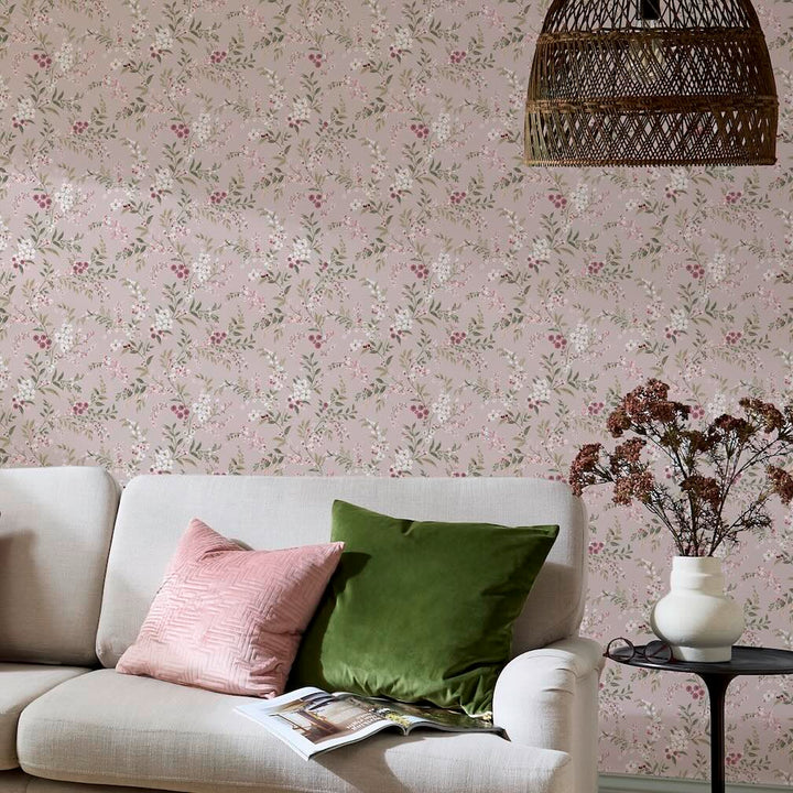 Superfresco Easy Clara Pink Wallpaper