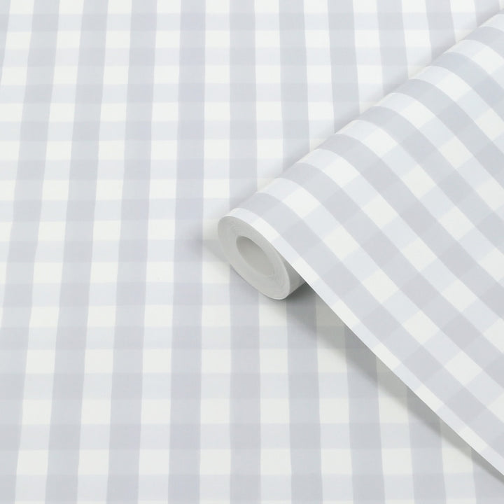 Superfresco Easy Hattie Gingham Duckegg Wallpaper