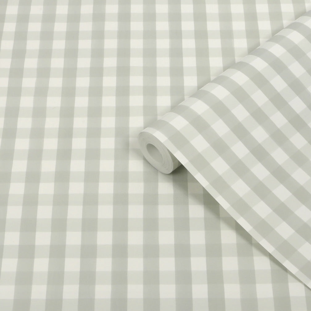 Superfresco Easy Hattie Gingham Sage Wallpaper