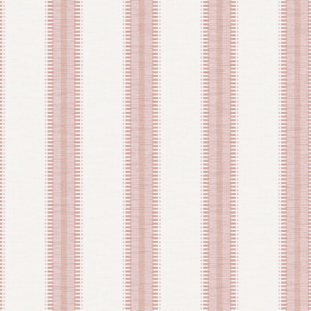 Superfresco Easy Sonnet Stripe Pink Wallpaper