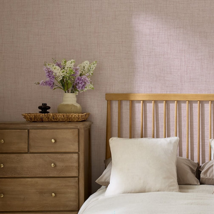 Superfresco Easy Nova Plain Texture Pink wallpaper
