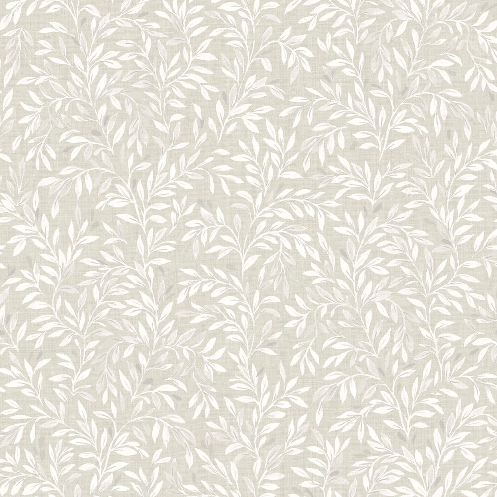 Next Ivory Ditsy Leaf Wallpaper