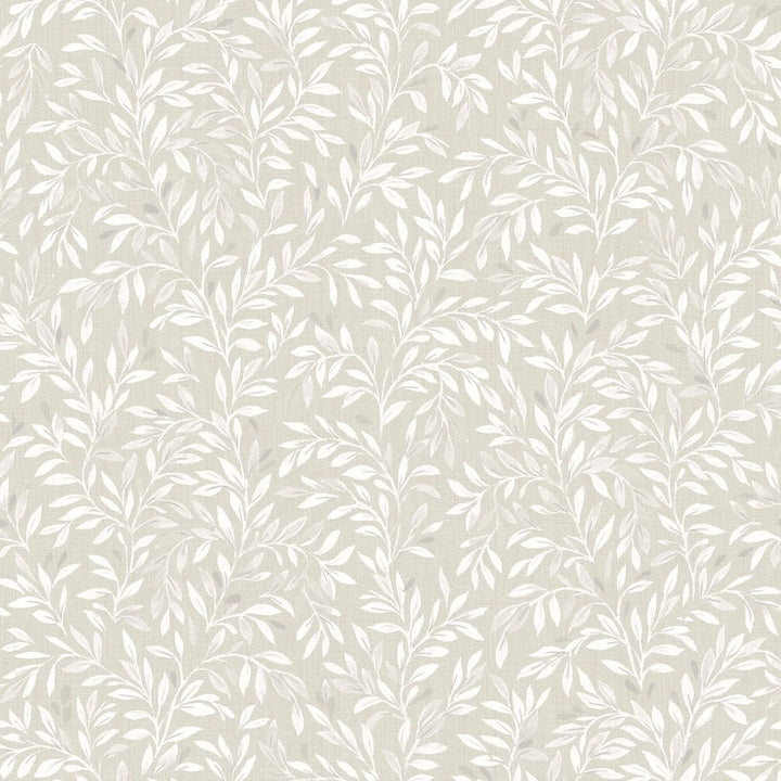 Next Ivory Ditsy Leaf Wallpaper