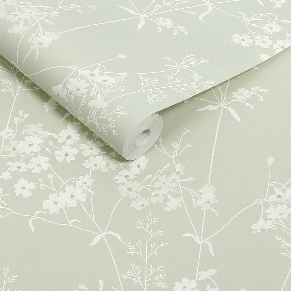 Next Sage Country Leaves Wallpaper