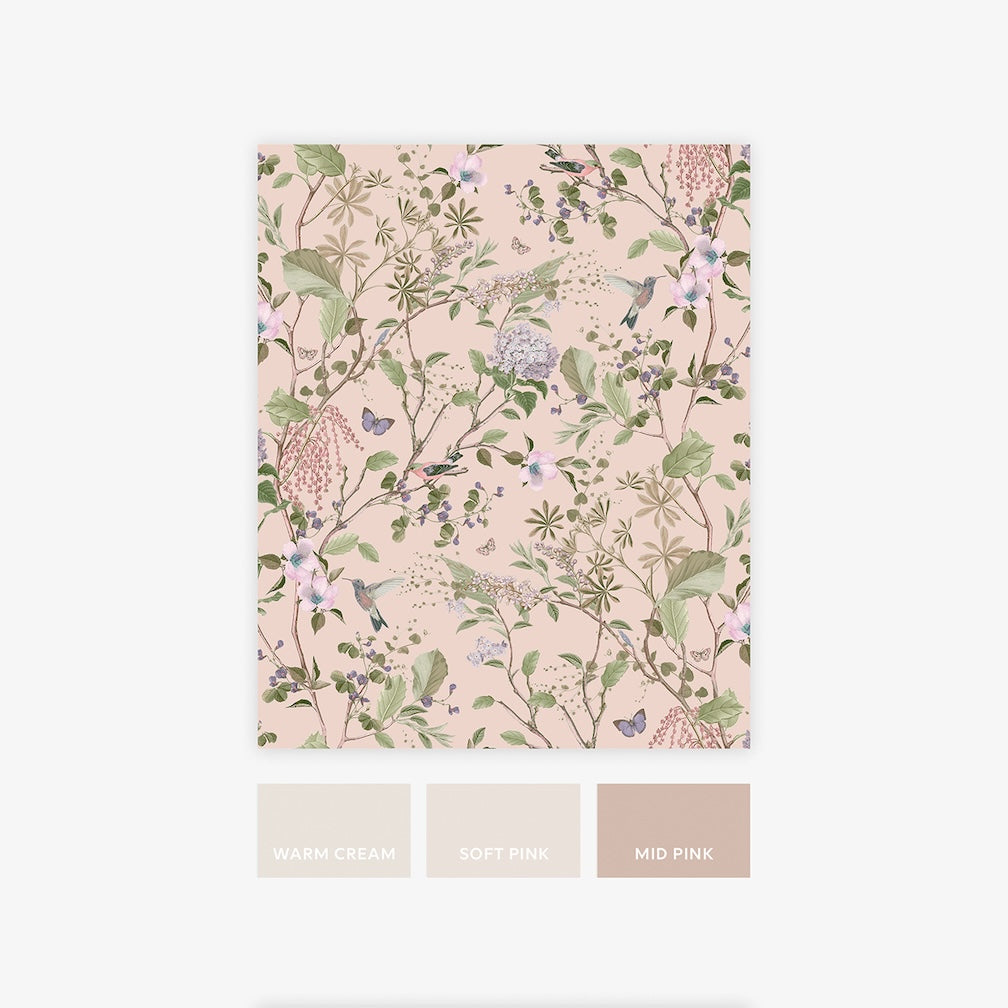 Next Blush Reflection Wallpaper