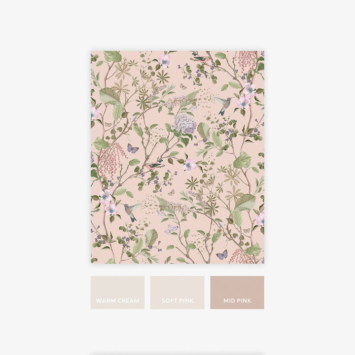 Next Blush Reflection Wallpaper