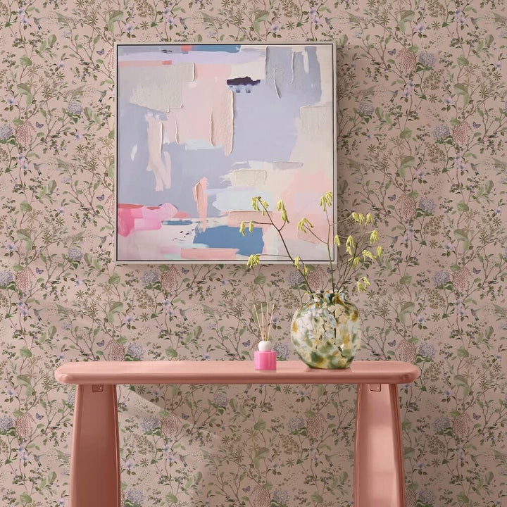 Next Blush Reflection Wallpaper