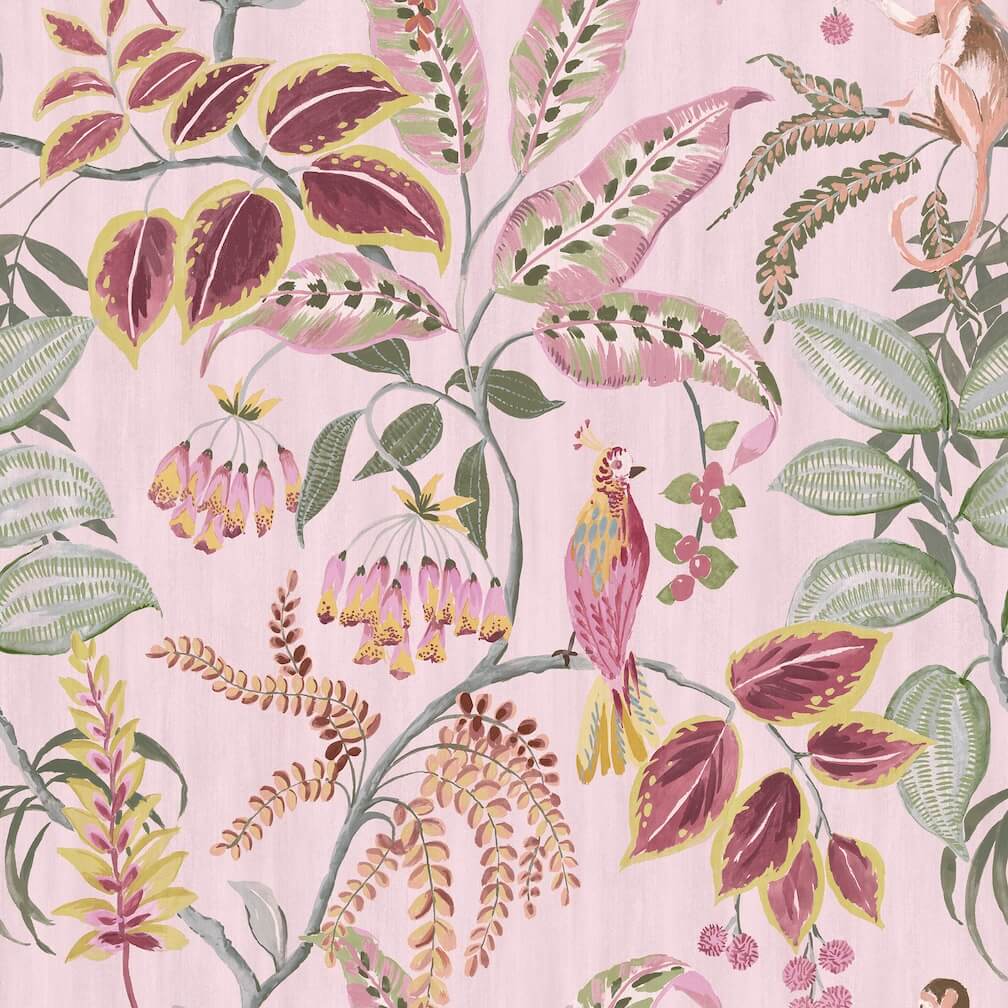 Next Pink Tropical Wonder Wallpaper