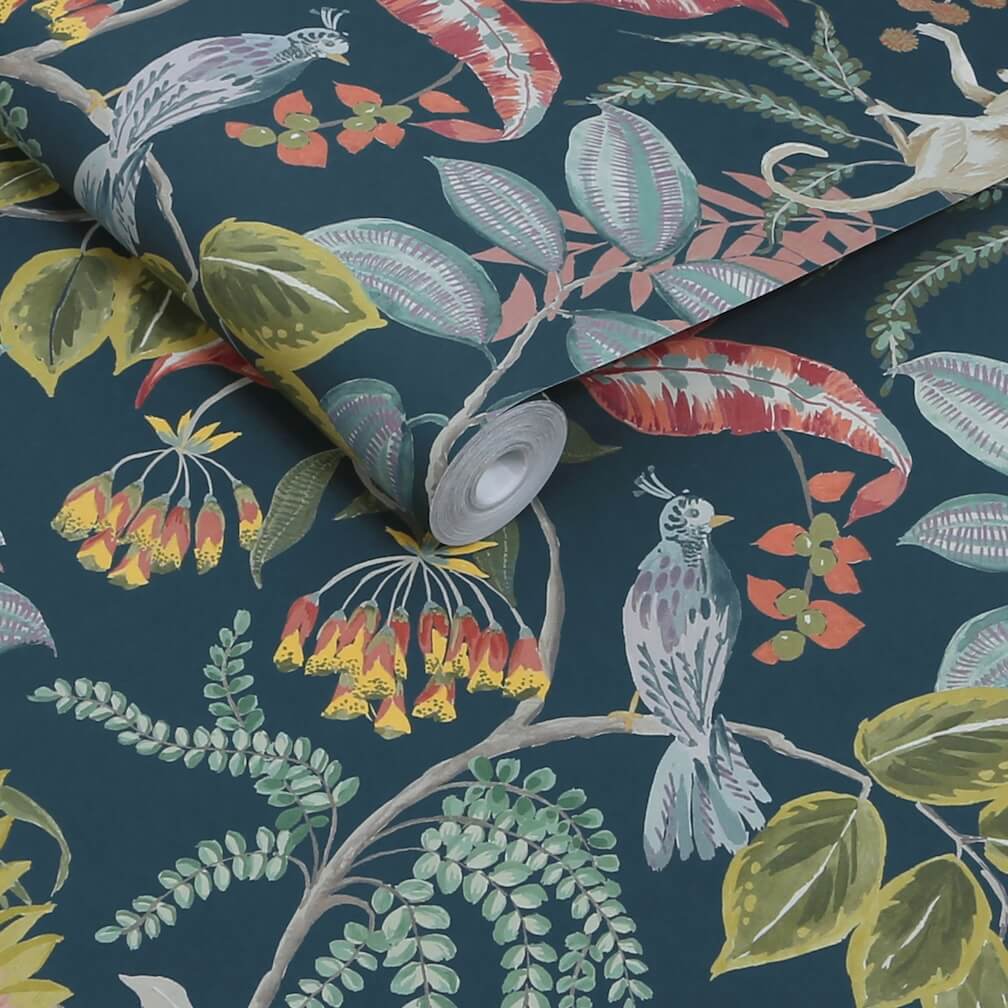 Next Midnight Tropical Wonder Wallpaper