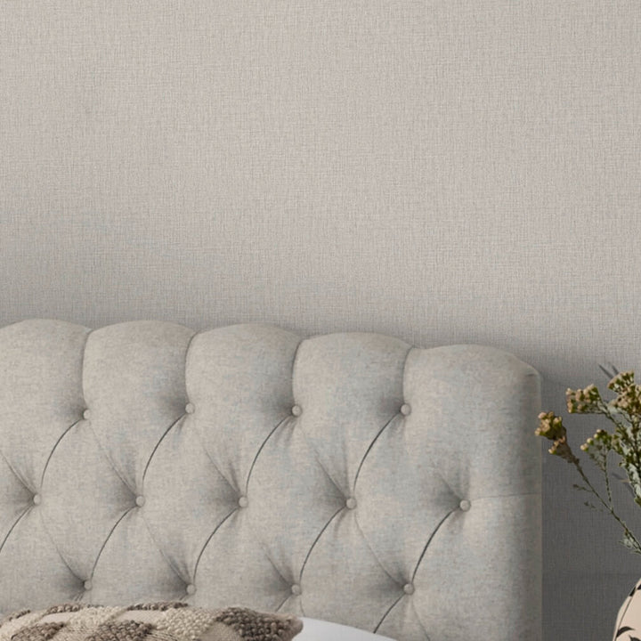 Next Light Natural Linen Look Wallpaper
