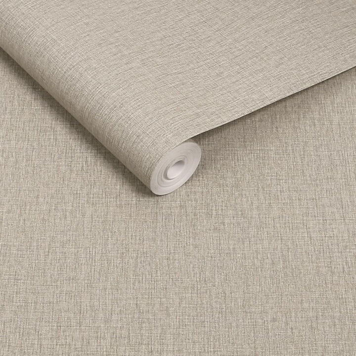 Next Natural Linen Look Wallpaper