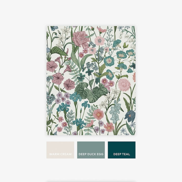 Next Day Botanical Floral Wallpaper