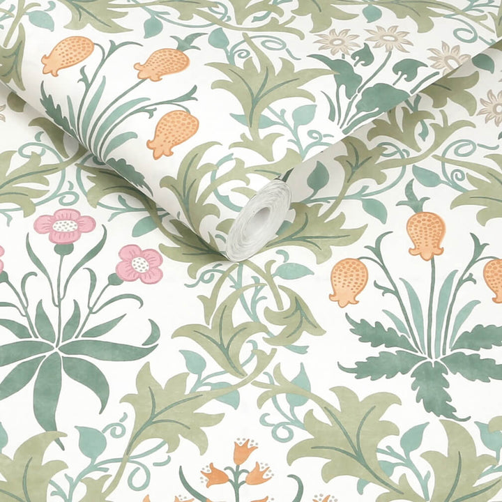 William Morris Celandine Spring Garden Wallpaper