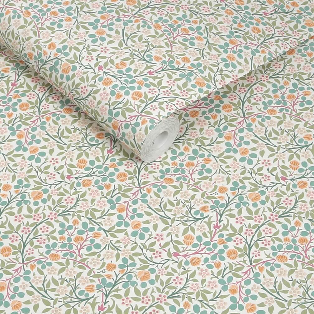 William Morris Clover Spring Garden Wallpaper
