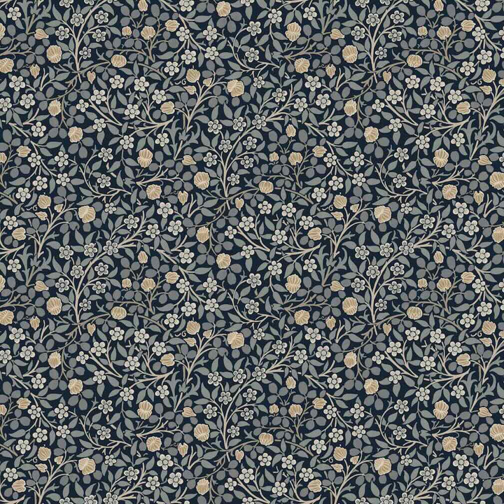 William Morris Clover Midnight Wallpaper