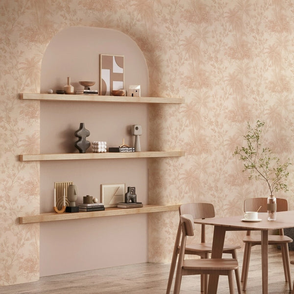 Boutique Bali Rose Wallpaper