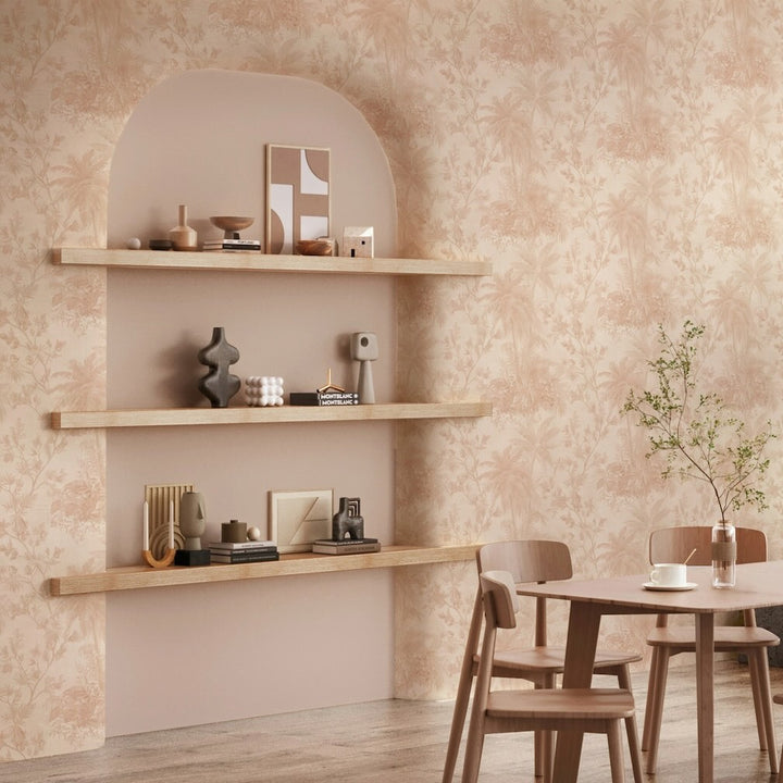 Boutique Bali Rose Wallpaper