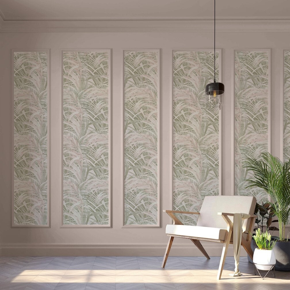 Boutique Congo Sage & Rose Wallpaper