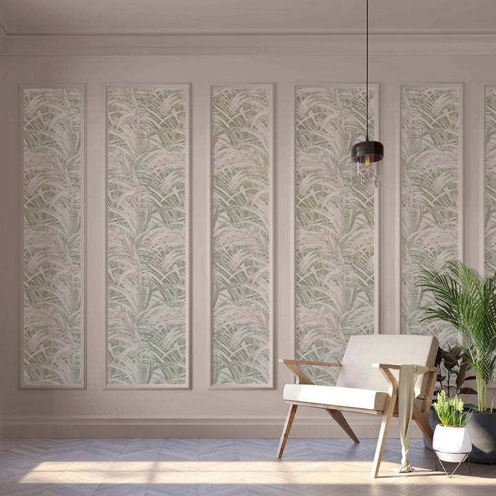 Boutique Congo Sage & Rose Wallpaper