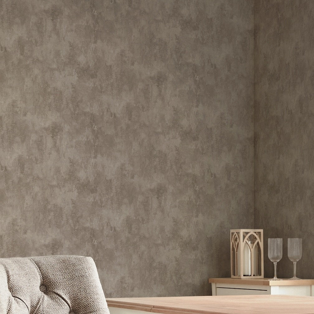 Next Luxe Aurora Putty Wallpaper