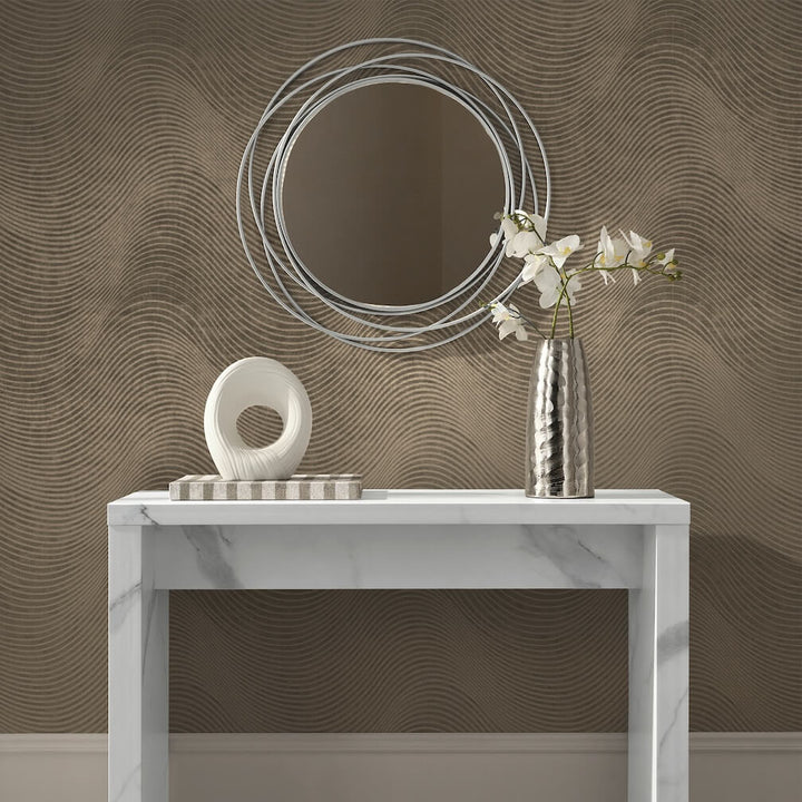 Next Luxe Lucia Taupe Wallpaper