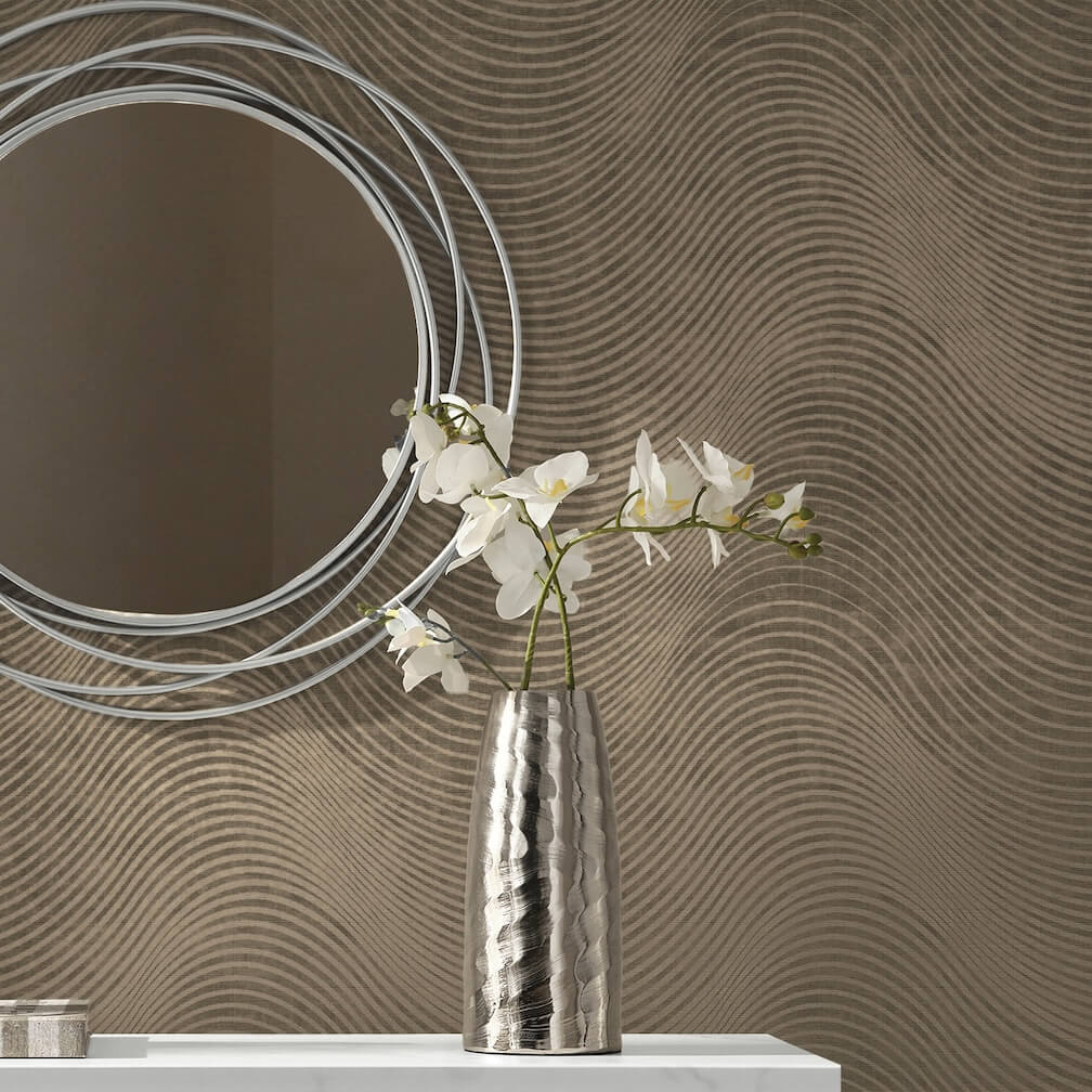 Next Luxe Lucia Taupe Wallpaper