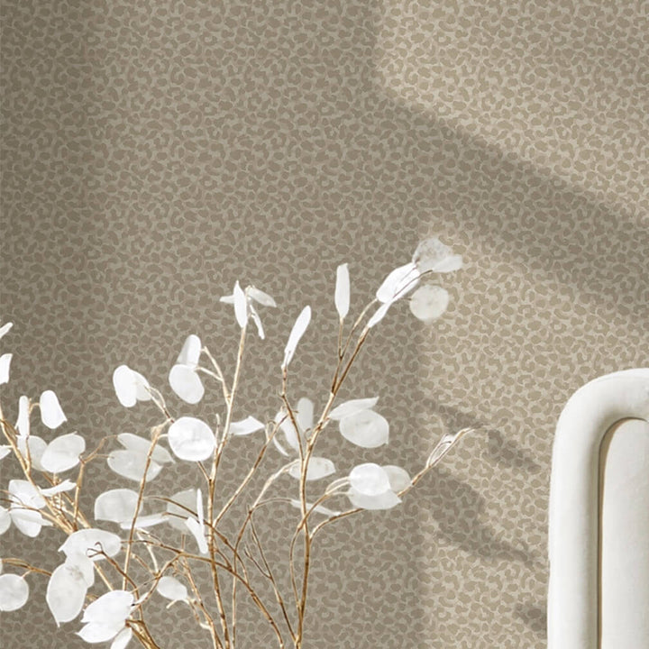 Next Luxe Natural Leopard Wallpaper