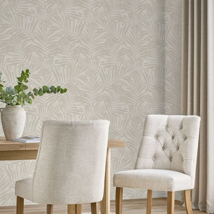 Next Luxe Ivory Palmetta Wallpaper