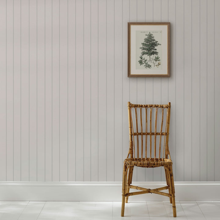 Martha Stewart Wood Panel Natural Wallpaper
