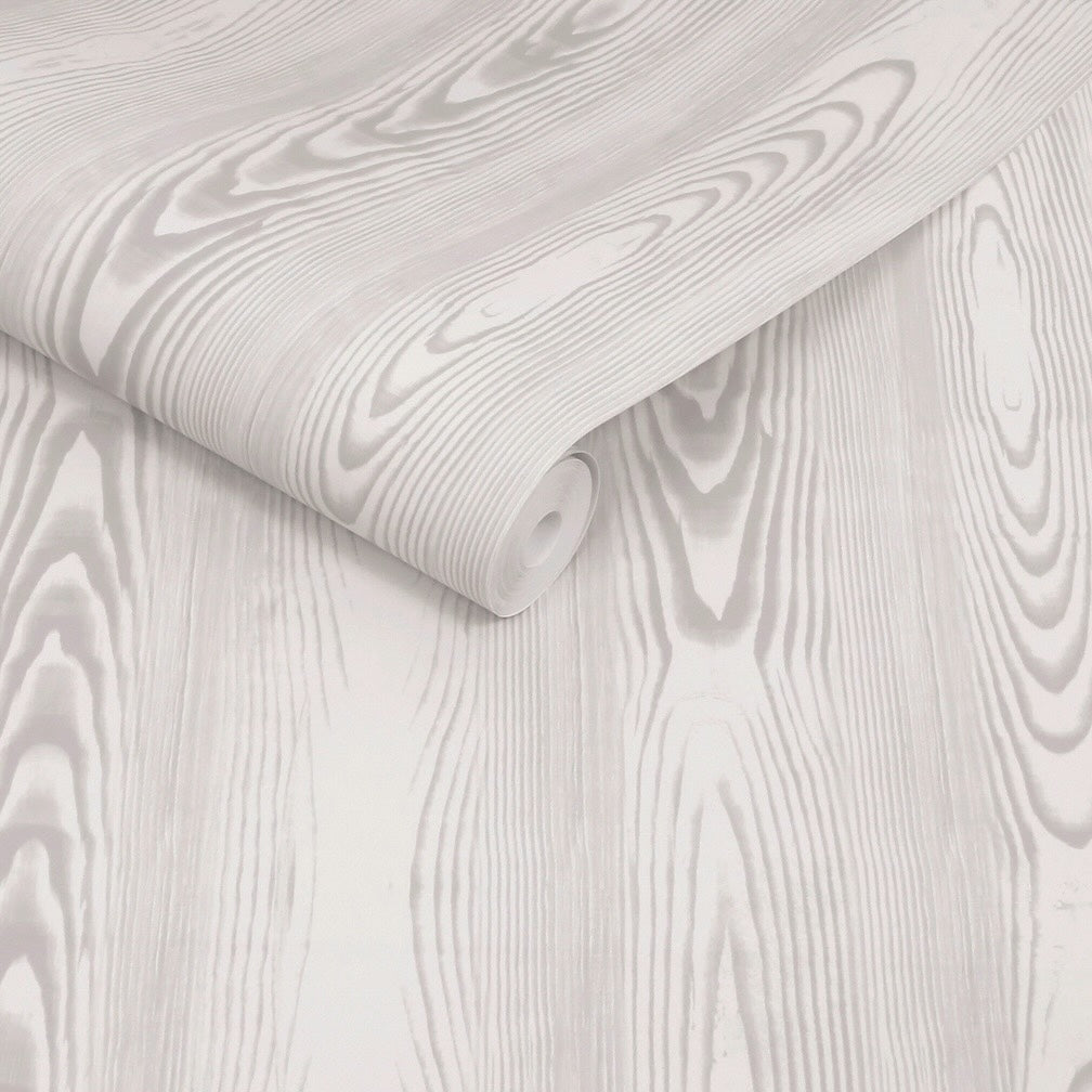 Martha Stewart Bedford Fauxbois Natural Wallpaper