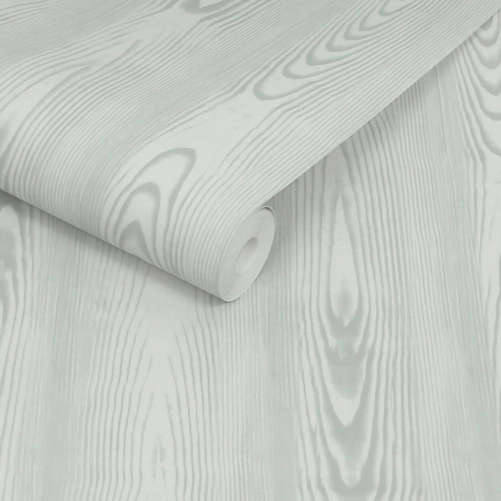 Martha Stewart Bedford Fauxbois Sage Wallpaper
