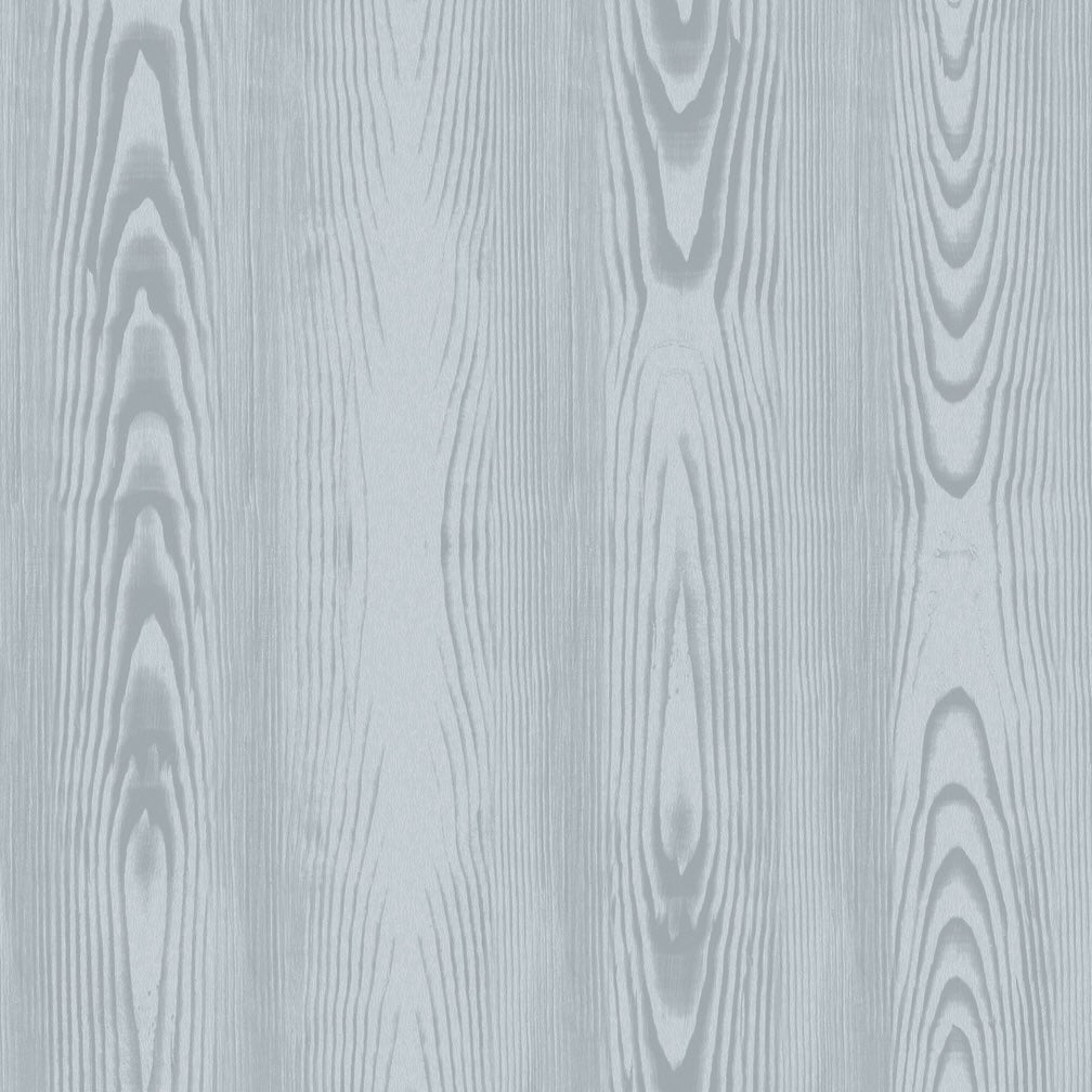 Martha Stewart Bedford Fauxbois Mineral Blue Wallpaper
