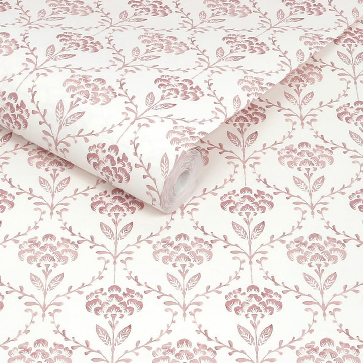 Martha Stewart Chateau Fleur Russet Wallpaper