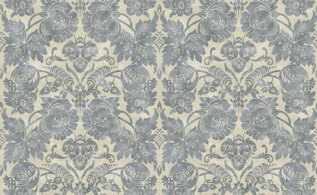 Martha Stewart Florentine Tarn Wallpaper