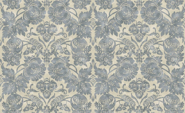 Martha Stewart Florentine Tarn Wallpaper