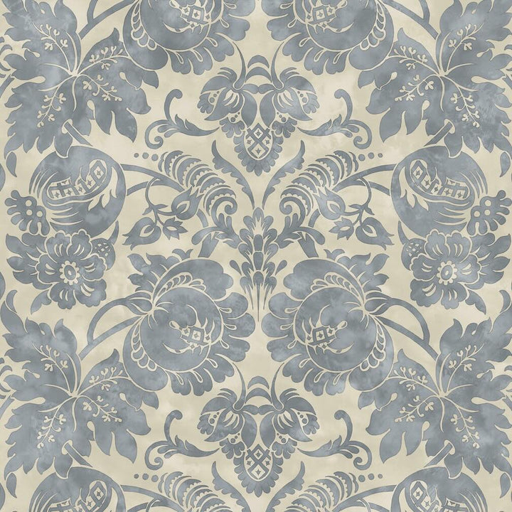 Martha Stewart Florentine Tarn Wallpaper