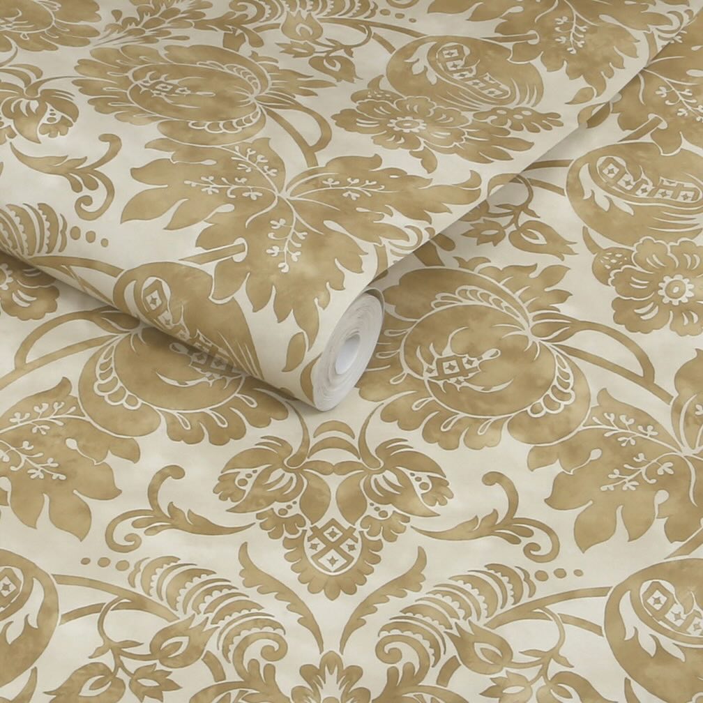 Florentine Antique Gold Wallpaper