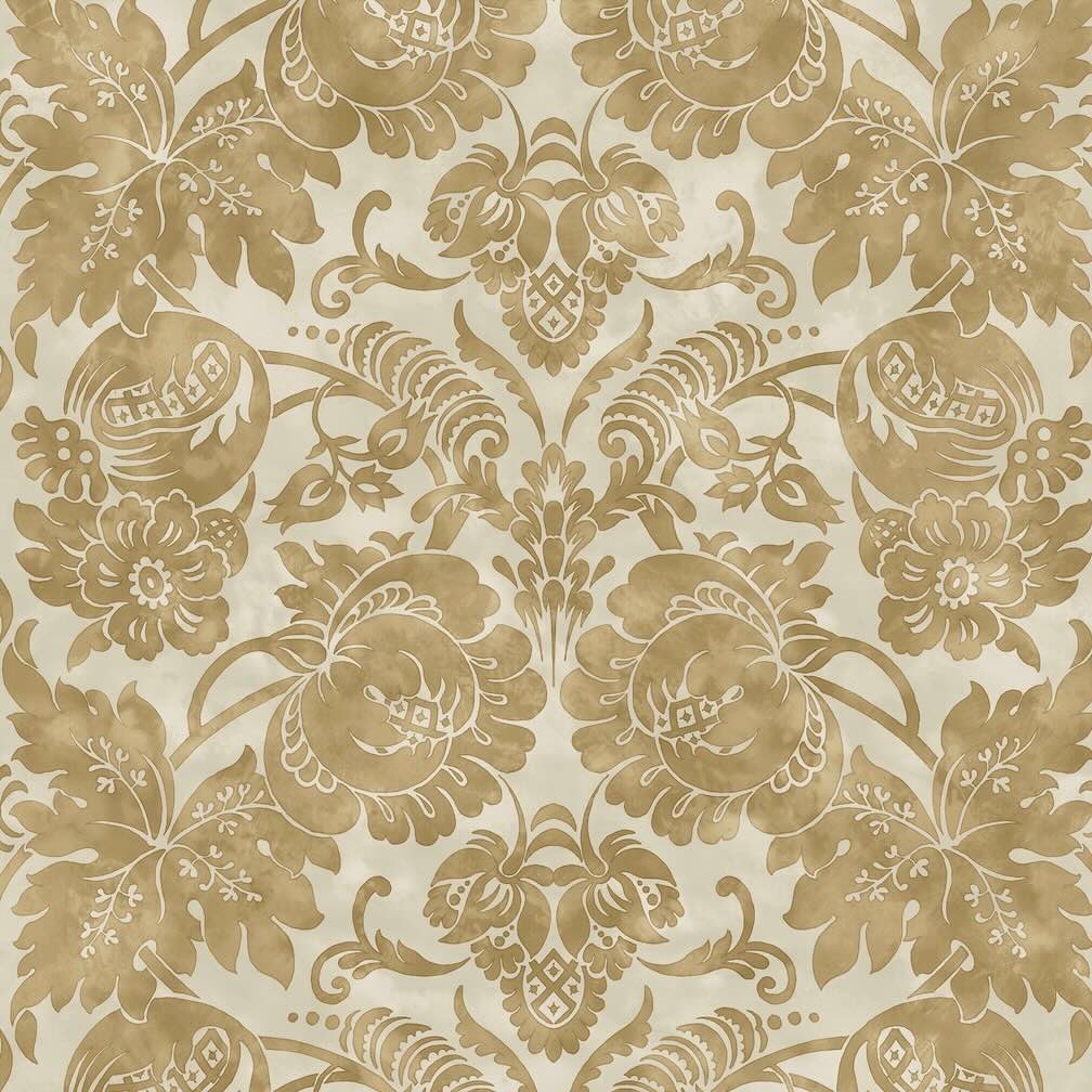 Florentine Antique Gold Wallpaper